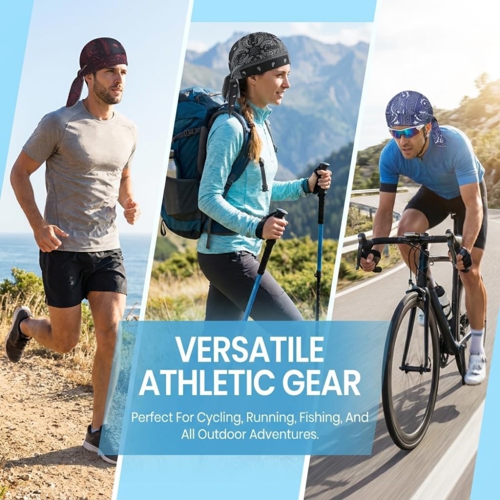 1-5pcs Cooling Skull Cap Helme - đánh giá và giá Running Gear Hat