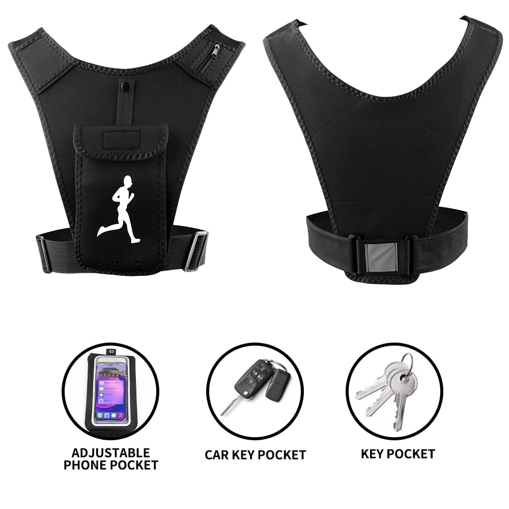 Adjustable Running Vest Phone  - đánh giá và giá Running Gear Train