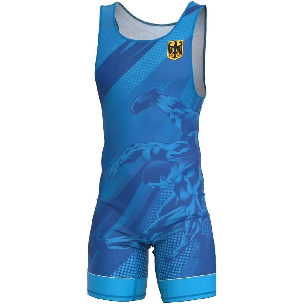 new Men Wrestling Singlet Unif - đánh giá và giá Running Gear Train