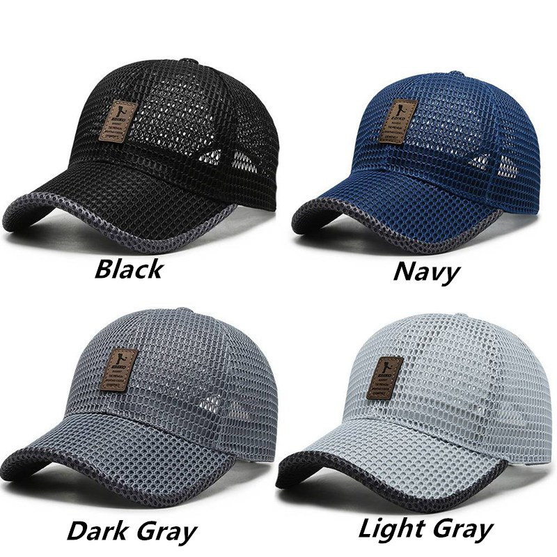 Full Mesh Quick Drying Summer  - đánh giá và giá Running Gear Hat