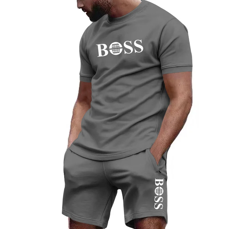 2026Summer Men's Two-piece Mes - đánh giá và giá Running Gear For Men