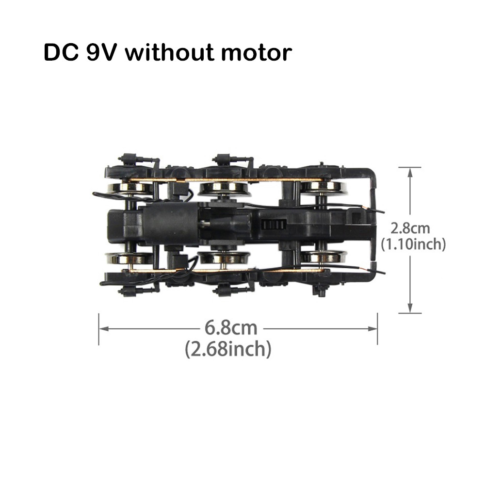 Model Train Powered Bogie Asse - đánh giá và giá Running Gear Train