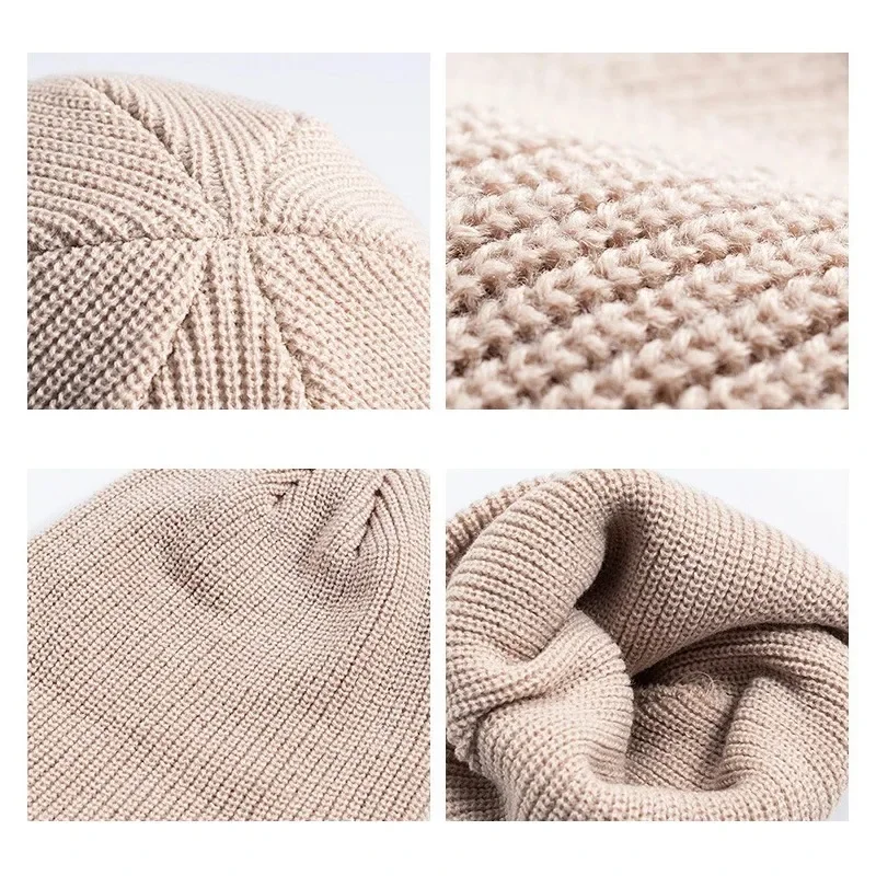 Winter Knitted Hat Warm Outdoo - đánh giá và giá Running Gear Hat