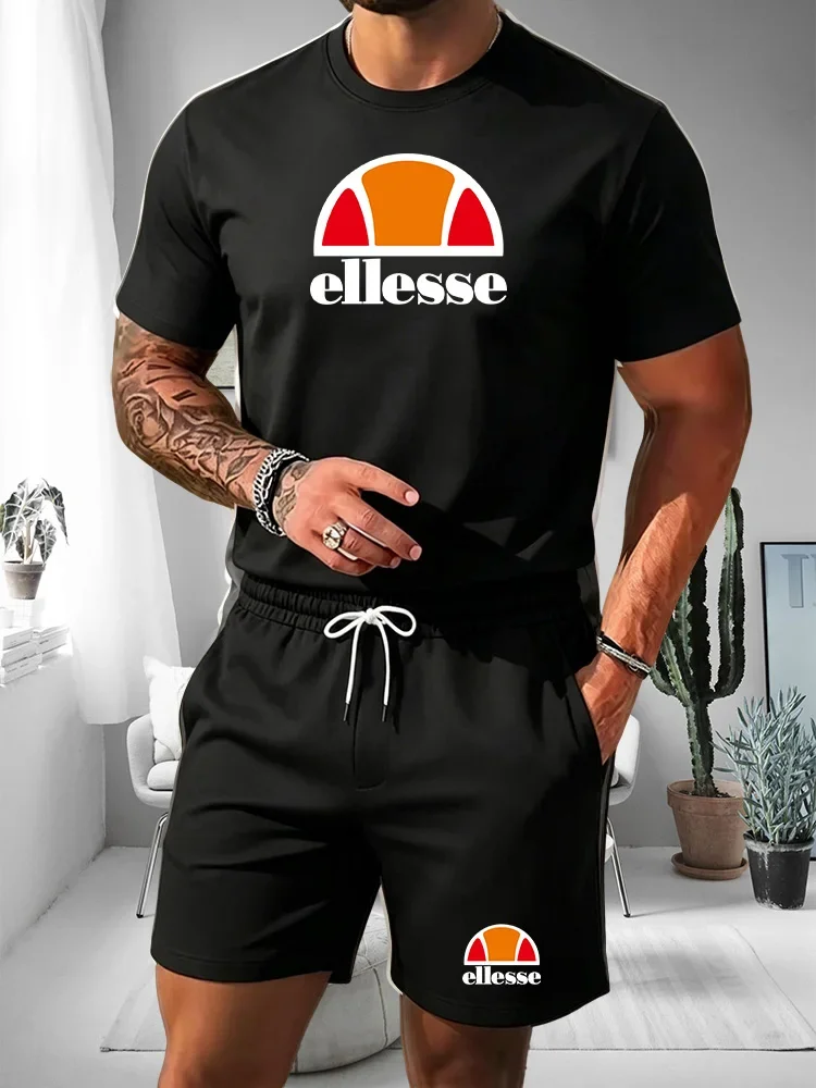 Men's Two-piece Sports Suit Ro - đánh giá và giá Running Gear For Men
