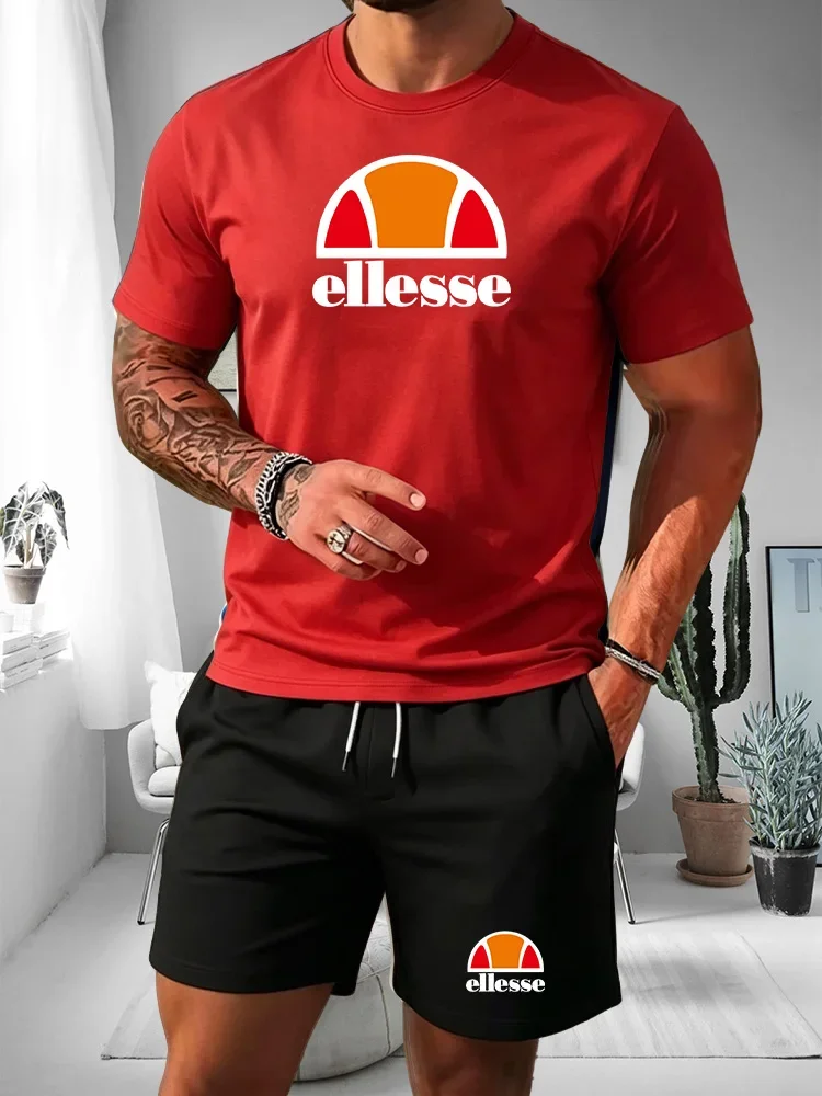Men's Two-piece Sports Suit Ro - đánh giá và giá Running Gear For Men