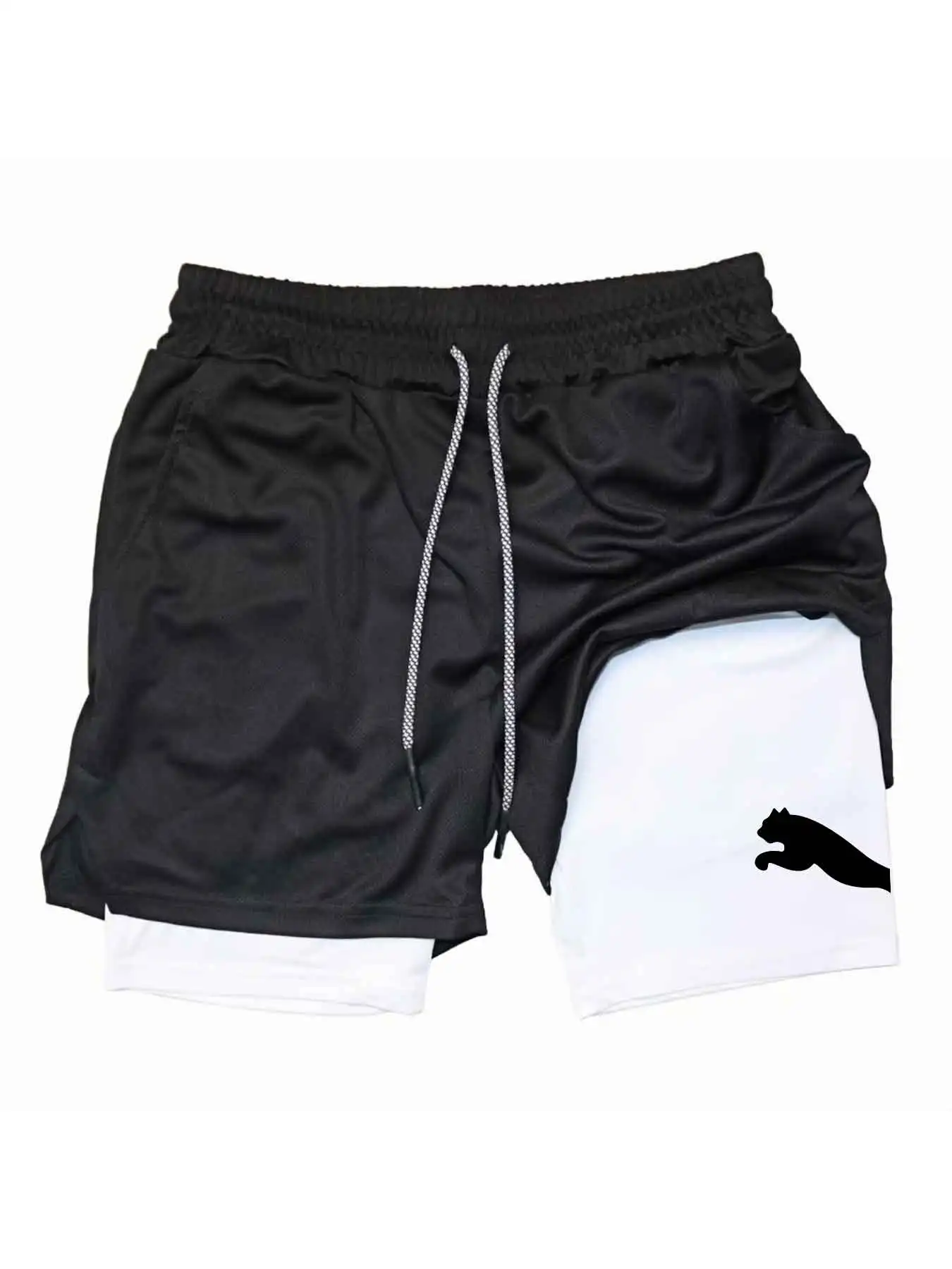 Printed Sports Shorts 2-in-1 G - đánh giá và giá Running Gear For Men