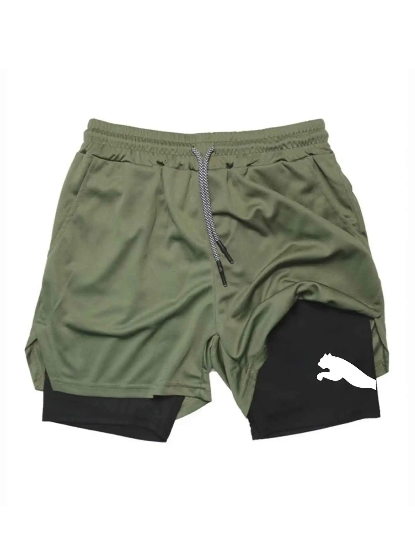 Printed Sports Shorts 2-in-1 G - đánh giá và giá Running Gear For Men